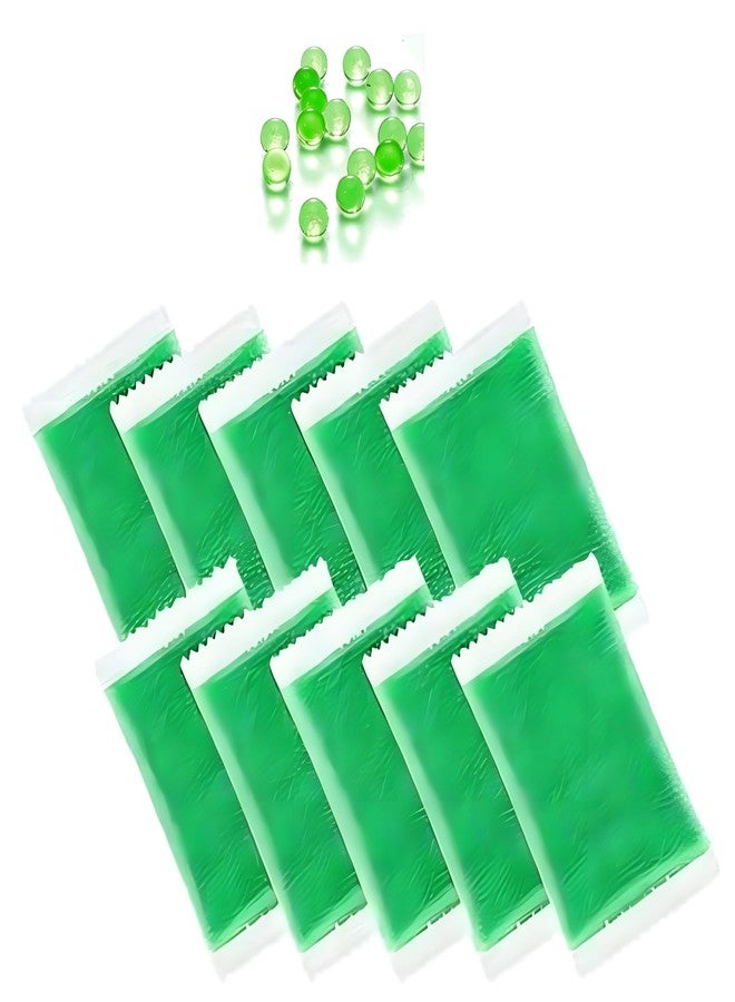 COOLCOLD Gel Blaster Refill Ammo – Approx 100,000 Rounds of 7-8mm Non-Toxic Water Beads for Gel Guns – Safe for Adults 15+ – Transparent Green Gel Bullets – Also Ideal as Home Decor Vase - Image 1