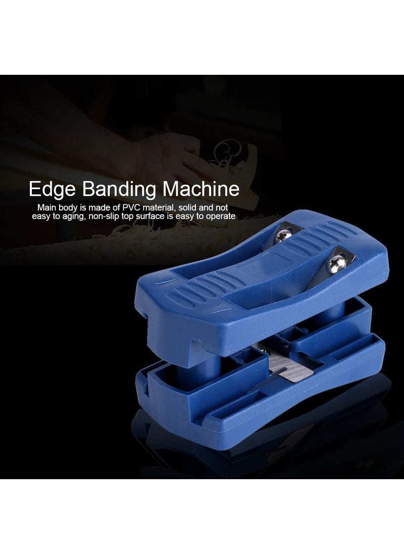 Horoper Edge Banding Trimmer Tool Mini PVC Melamine Wood Edge Banding Machine 2 Edges Manual Tail Trimming Woodworking Tool for Panel Type Furniture Cabinet Making  - Image 5