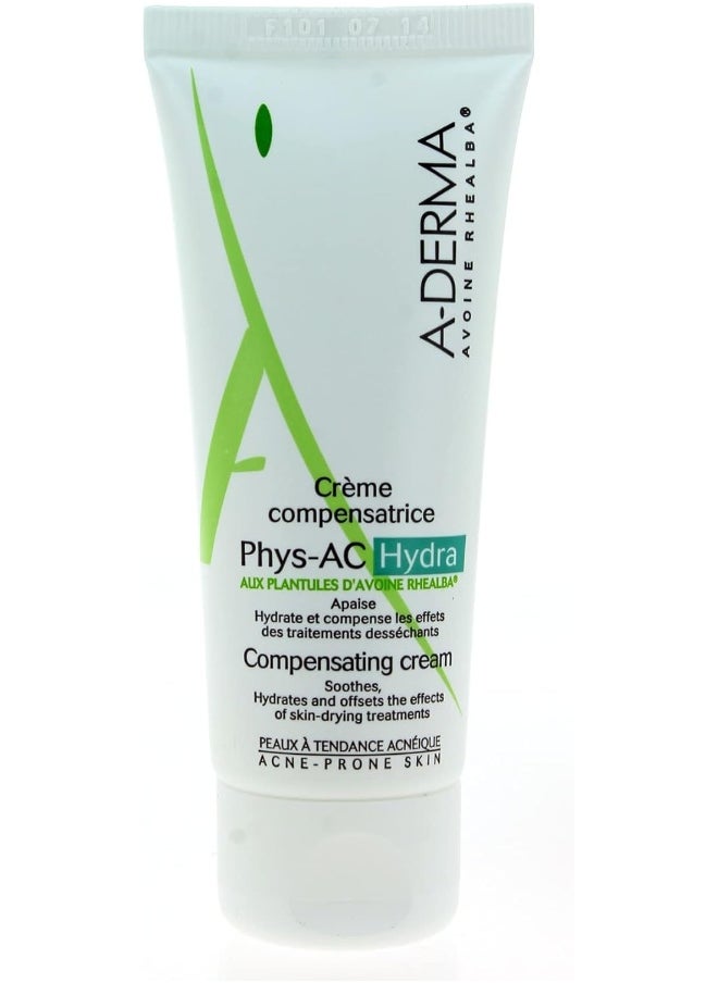 A-DERMA - Phys-Ac Hydra Compensatory Moisturizer 40Ml - Image 1
