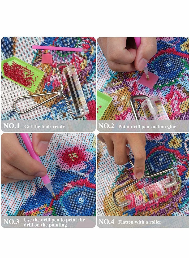 Y&D Diamond Painting Roller, Acrylic Clay Roller with Stainless Steel Handle  - Image 5