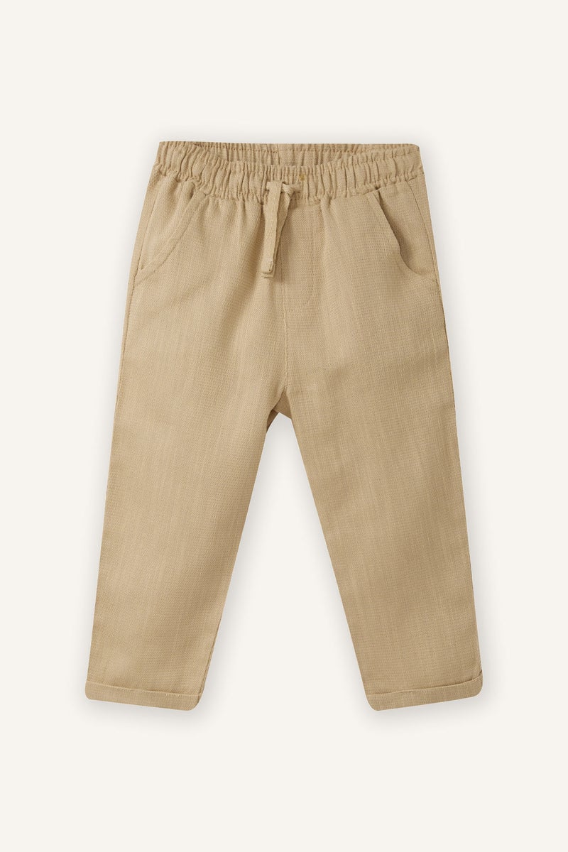 ديفاكتو طقم بيبي اولادي وافل قصة عادية - قطعتين - Image 2