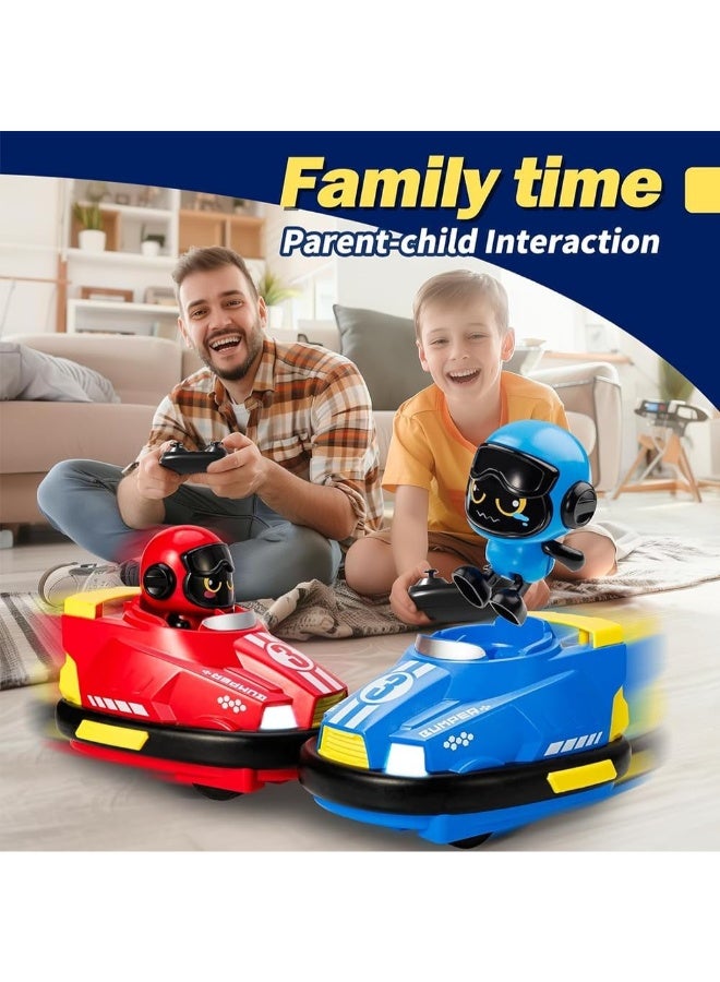 TOY GARDEN Pop-Up RC Battle Cars – Set of 2 Remote Control Stunt Cars with LED Lights, Sound & Eject Feature – Racing Toy Gift for Boys & Girls - Image 5