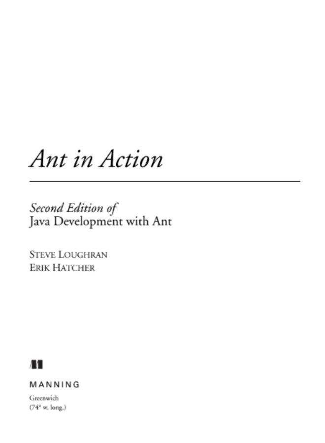 Ant in Action is a comprehensive guide for Java developers, focusing on using the powerful Ant tool to manage the software development lifecycle. - Image 3