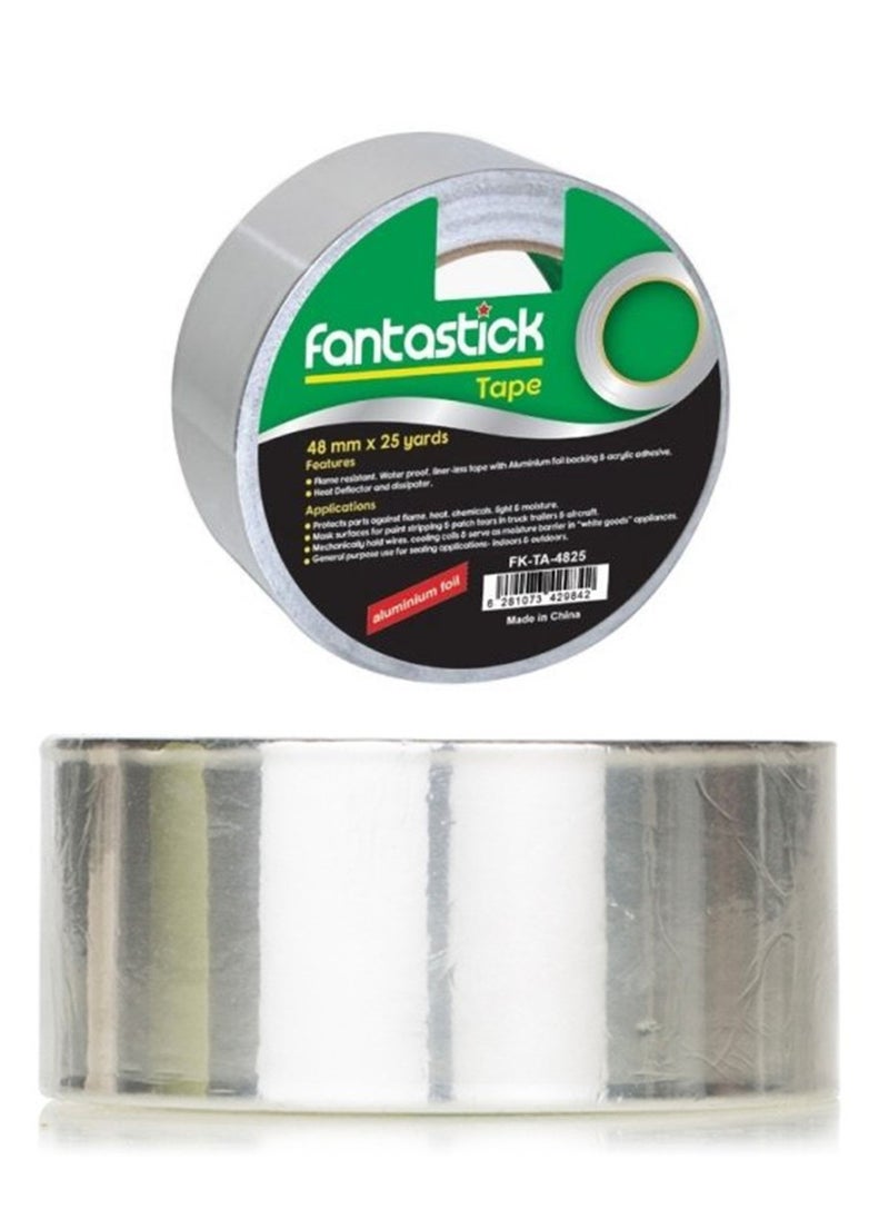 Fantastick شريط من رقائق الألومنيوم بعرض 2 بوصة وطول 25 ياردة  - Image 2