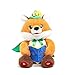 Cuddle Barn Sir Frederick The Storyteller Plush Fox Reads 5 Fairy Tales with Start and Pause Buttons Body Sways Eyes Light Up Mouth Moves with Story Great Gift for Young Kids 12 inches - Image 2