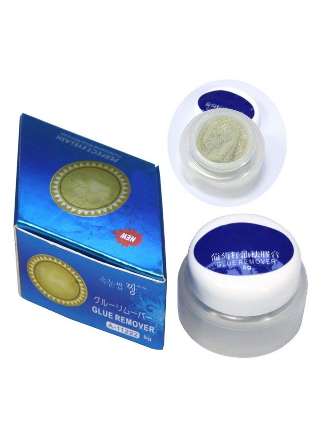 BAISIDAI Professional Grape Seed Oil Glue Remover Lashes Eyelash Extension Cleaner 5g, White, 0.18 Ounce - Image 1