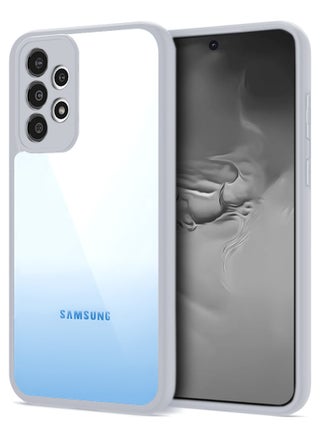Bumper Protective Case for Samsung Galaxy A52 5G/A52 4G/A52s 5G Silicone TPU Bumper Ultra Durable Ultra-Safe Camera Optimum Solution (Natural Titanium) - pzsku/ZBEF86B1DE7ACE10CD2F1Z/45/1743101697/e34955cc-7f23-441c-88e4-9232b3e473bf