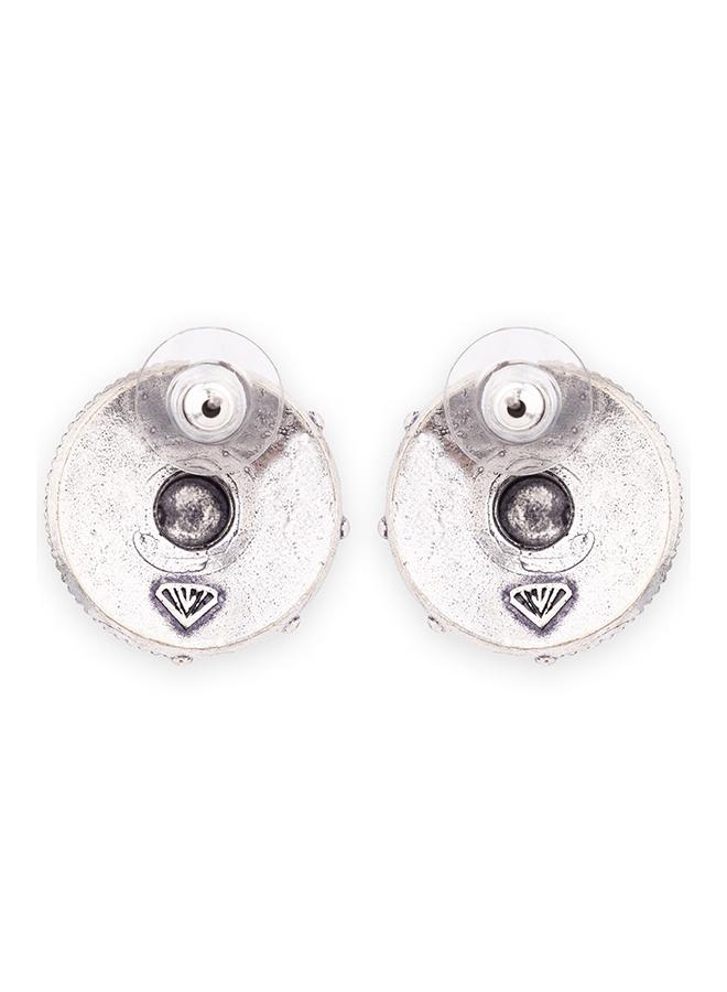VOYLLA Kalbelia Enameled Stud Earrings - Image 4