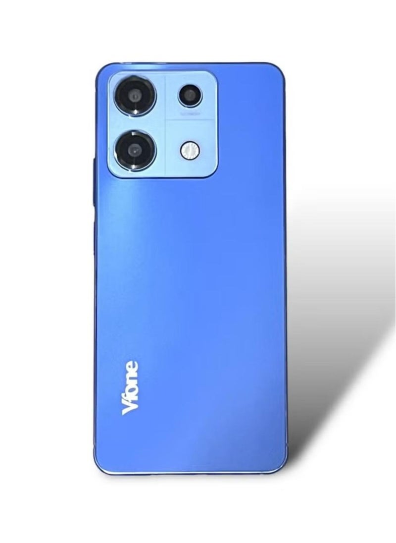 في فون - هاتف ذكي Note 13 Pro بذاكرة وصول عشوائي 4+3 جيجابايت وذاكرة قراءة فقط 64 جيجابايت وشاشة كاملة عالية الدقة 6.8 بوصة، أرجواني - Image 1