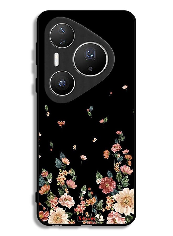 Tolwak Huawei Pura 80 Pro Protective Case Cover Small Flowers In Bottom - Image 1