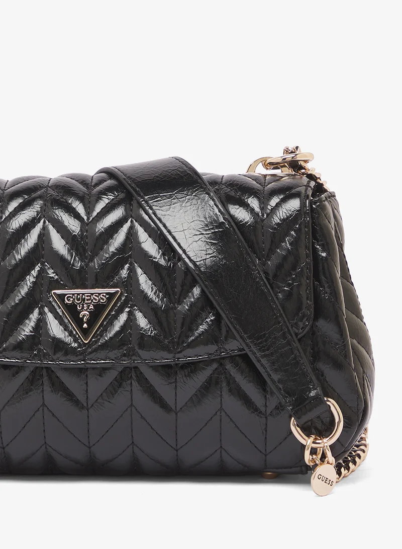 Guess  Cheryl Flap Over Convertible Crossbody Bag for Women | Best Price UAE