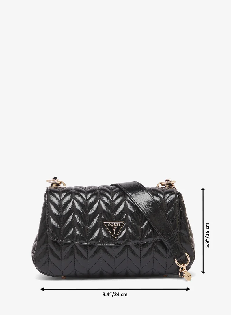 Guess  Cheryl Flap Over Convertible Crossbody Bag for Women | Best Price UAE