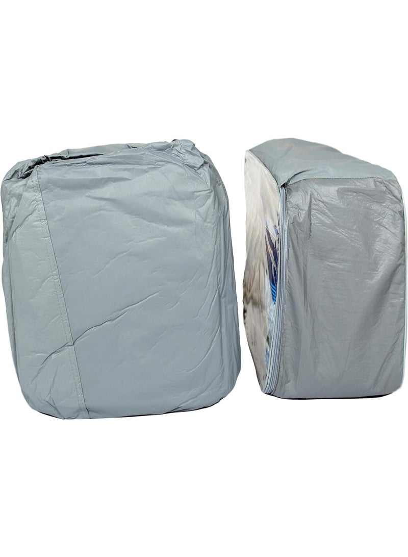 MTS Waterproof Sun Protection Full Car Cover Compatible with  Nissan X-Trail - Image 2