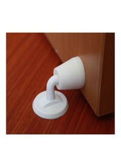 NIBEMINENT Plastic Door Bumper White 9.1x5.1x5.6centimeter  - Image 3