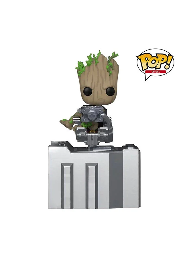 فانكو Pop DeluxeMarvel Guardian of the Galaxy Ship - Groot (Exc), Collectible Action Vinyl Figure - 63212