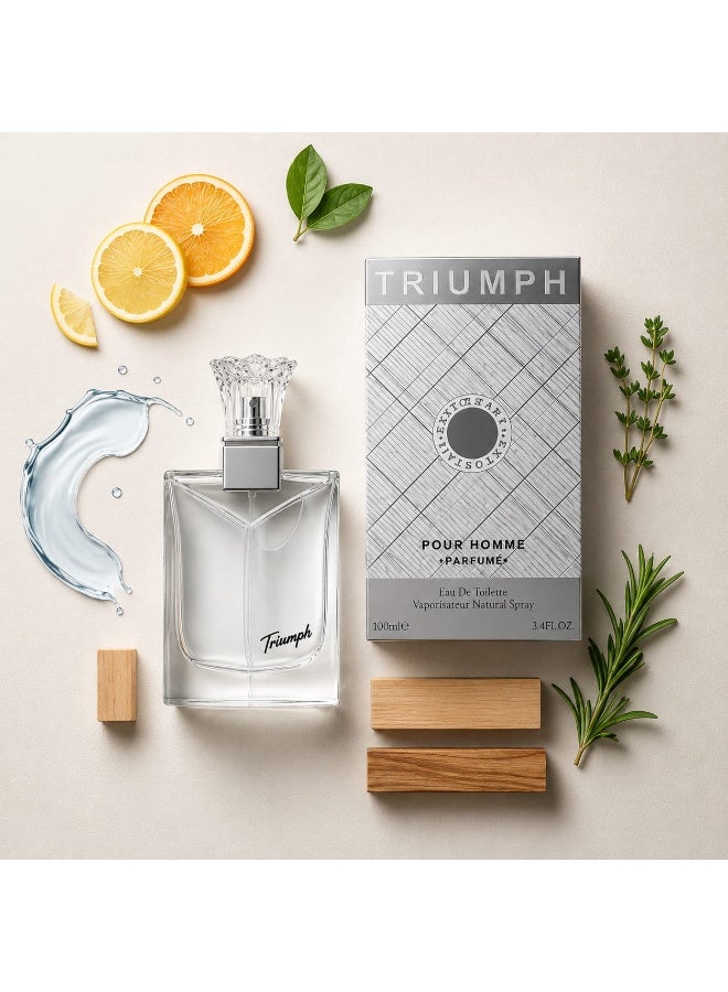 Influence Germany Triumph Eau De Toilette - Image 3