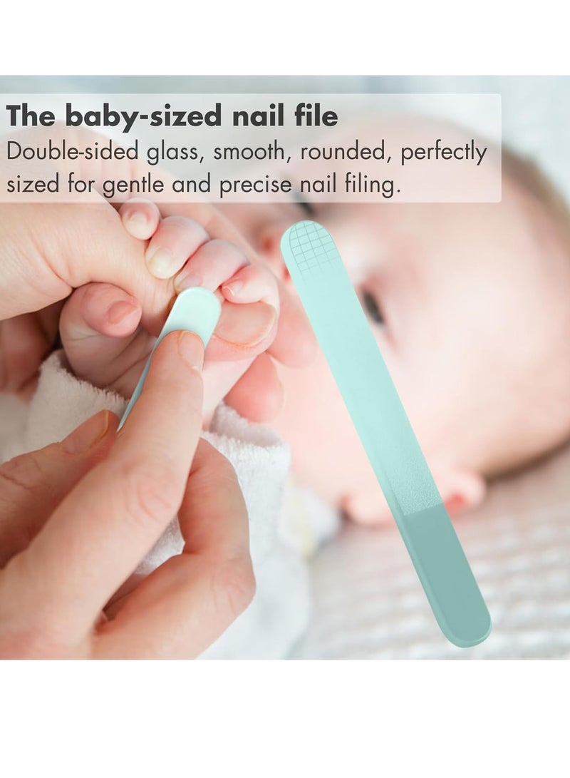 جونيس مجموعة الأظافر للأطفال ، مجموعة العناية بالأظافر للأطفال 4 في 1 مع حالة لطيفة ، مقصات الأظافر للأطفال ، مقص ، ملف الأظافر والمقصات ، مجموعة مناكير للأطفال ومجموعة مناكير للأطفال حديثي الولادة والرضيع والطفل الصغير والأطفال (الأخضر) - Image 5