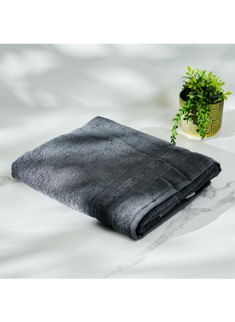 Ideal High Bulk Bath Towel 70x140 Cm Charcoal Grey