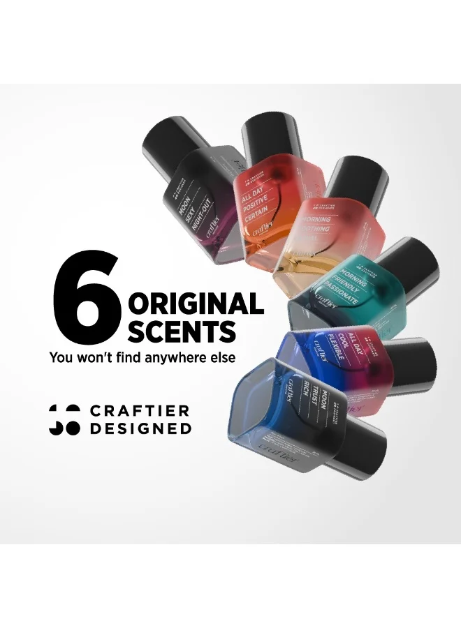 Craftier Perfume All Day Cool Flexible Craftier Designed ALL DAY COOL FLEXIBLE Eau De Parfum For Men - 50ml, Long Lasting Aromatic Perfume, Longevity Upto 24 Hours, Premium Men's Fragrance For Summer for Men | Best Price UAE