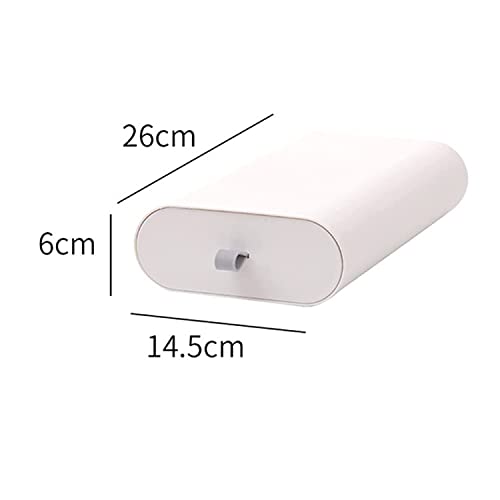 Gopendra Under Desk Drawer Self-Adhesive,Colorful Drawer Organizer,Under Table Storage Drawers hidden Mounted,Desk Organizers,Suitable for Home Office School Desk(multi color) (Plastic)(Pack of 1) - Image 2