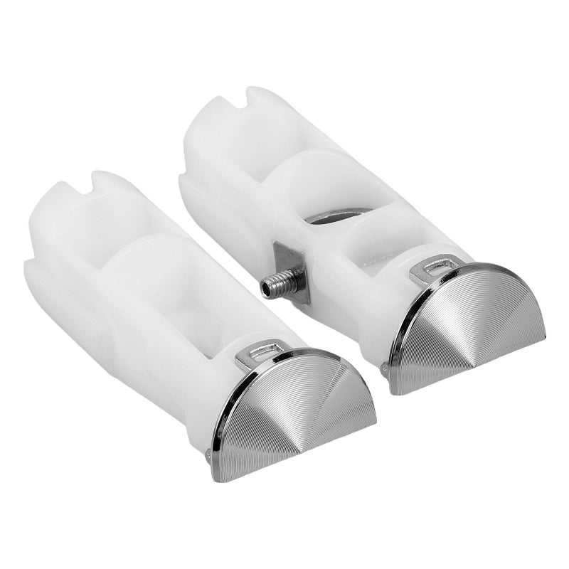 Refrigerator Door Handle Support Kit 2Pcs Plastic Replacement Parts For Freezer Fridge - Image 2