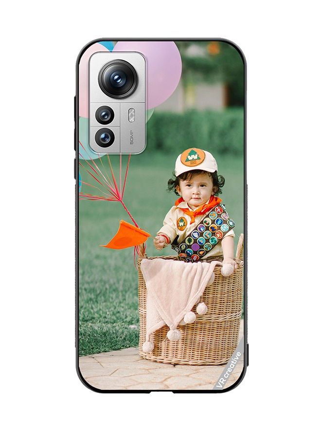 VR CREATIVE Protective Case Cover For Xiaomi 12 Pro Boy In Basket Design Multicolour - Image 1