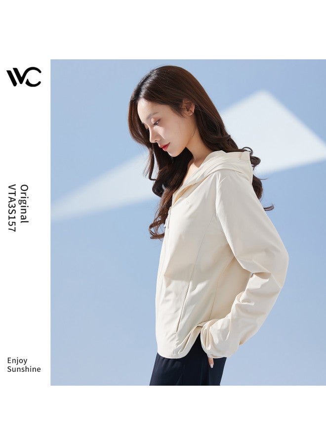 VVC أفضل مبيع لحماية الشمس في الهواء الطلق】قميص شمس بغطاء رأس بأكمام طويلة للنساء - سترة خارجية نحيفة - Image 3