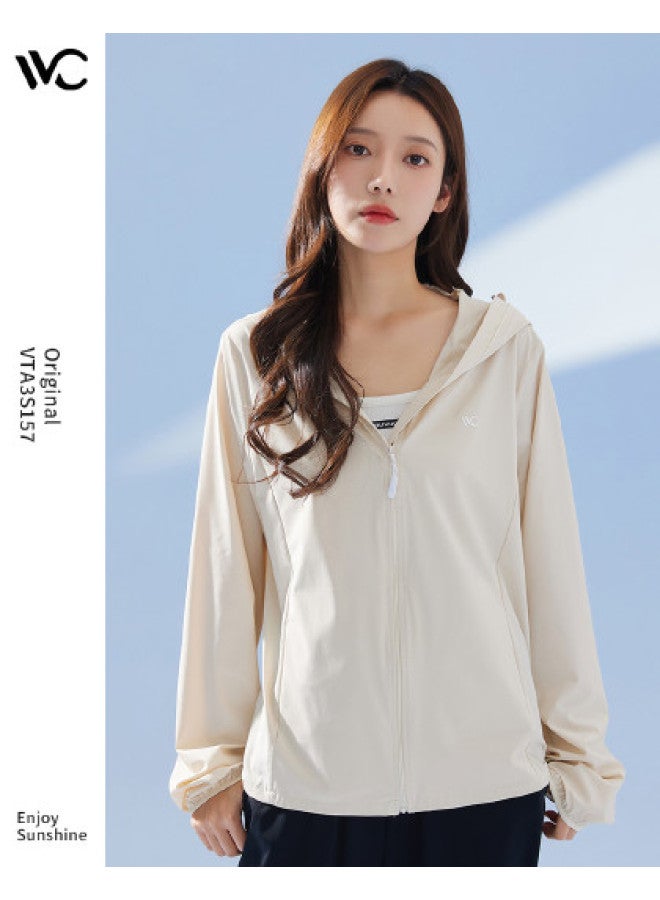 VVC أفضل مبيع لحماية الشمس في الهواء الطلق】قميص شمس بغطاء رأس بأكمام طويلة للنساء - سترة خارجية نحيفة - Image 1