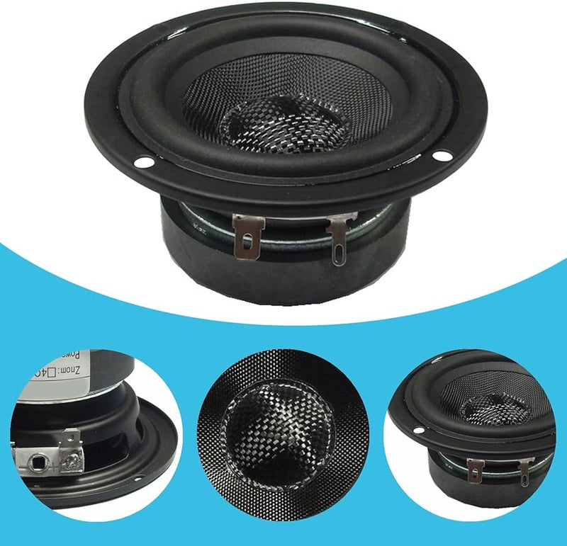 3 Inch Glass Fiber Full Range HiFi Speaker 4 Ohm 15W For Superior Bass - Image 4