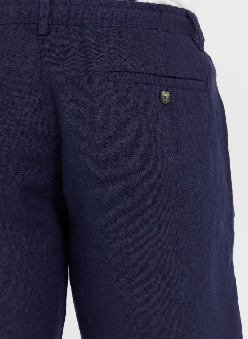 Mango Man Drawstring Bermuda Shorts