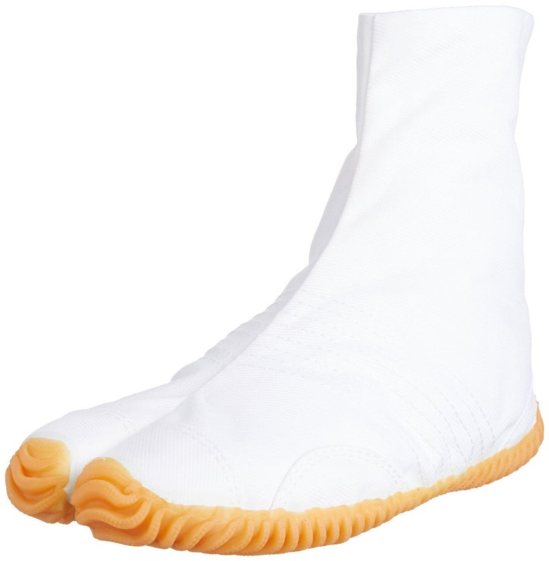 Marugo Tabi boots Ninja Shoes Jikatabi (Outdoor tabi) MATSURI JOG 6 Size: 24.0 cm (US size 6), Color: White - Image 1