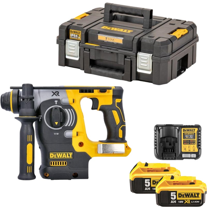 Dewalt 18V Li-Ion Brushless Sds Plus Compact Hammer , Yellow/Black, Dch273P2-Gb, 3 Year Warrnty