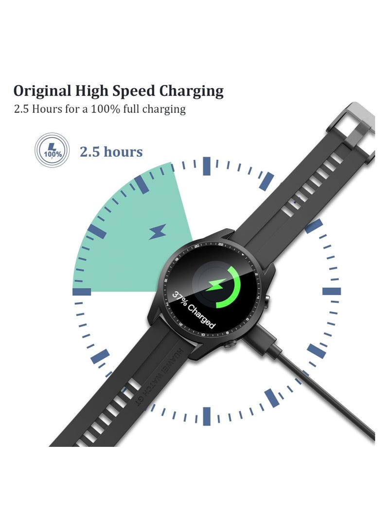 Charging Cable Replacement for Huawei Watch 5/4/4 Pro/GT5/GT4/3/GT3/GT3 Pro/GT2 Pro Smart Watches Charging Dock for Huawei Watch D/Watch Buds/GT Cyber/GT Runner 3.3Ft  - Image 5