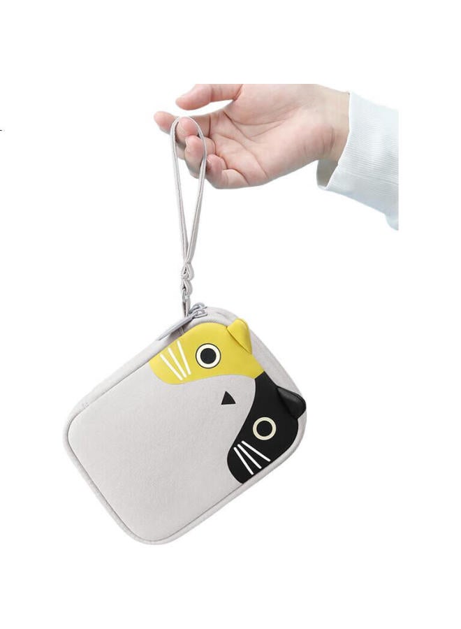 BUBM Bubm Travel Digital Accessories Mobile Hard Drive Case Cartoon Cute Style Shockproof Protection Storage Bag - Image 1
