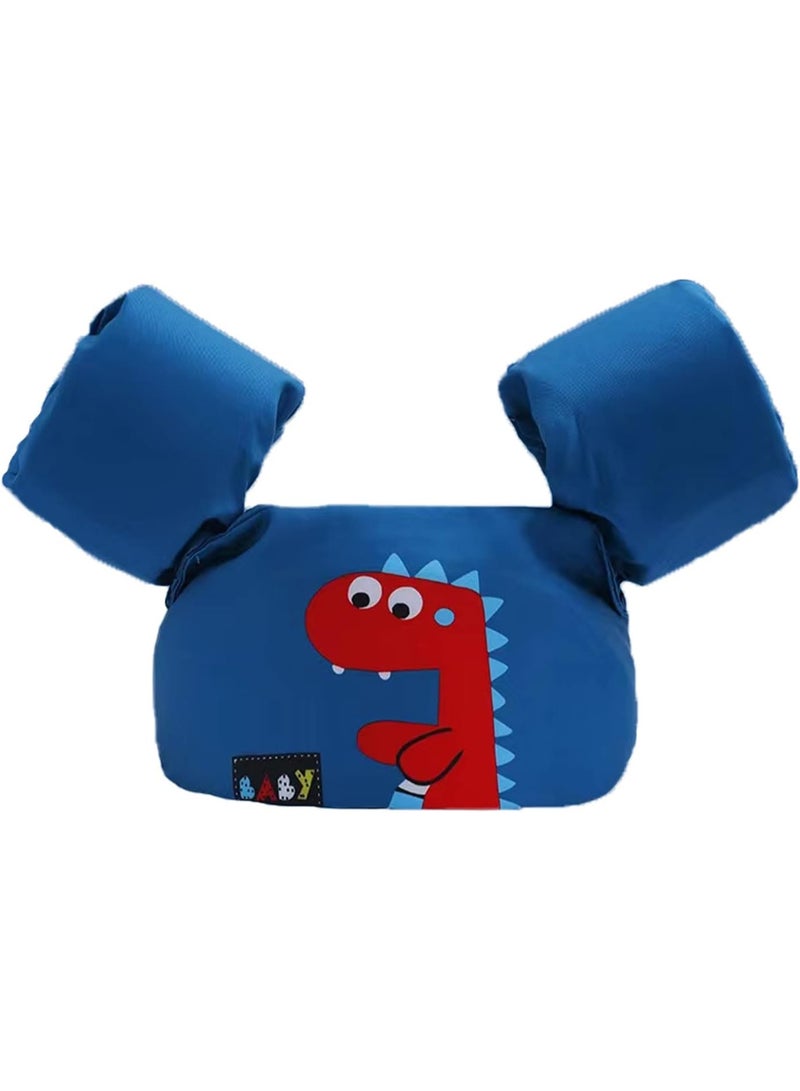TOMSHOO Toddler Swim Vest，Kids Water Wings Arm Floaties for 30-50 Pounds,Infant Safety Swim Aid Jumper Inflatable,Swim Arm Bands,Float Sleeves Swimming Armbands for Sea/Pool/Beach/Training - Image 1