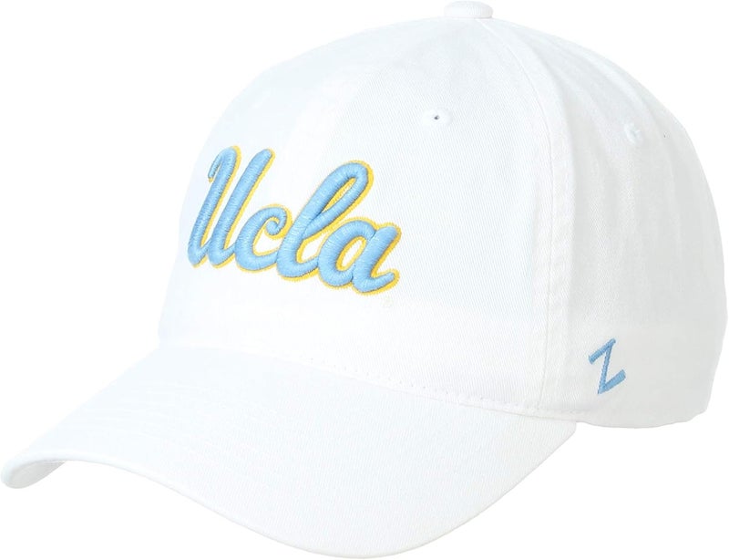 ZHATS NCAA Mens Adjustable Scholarship Hat White - Image 1