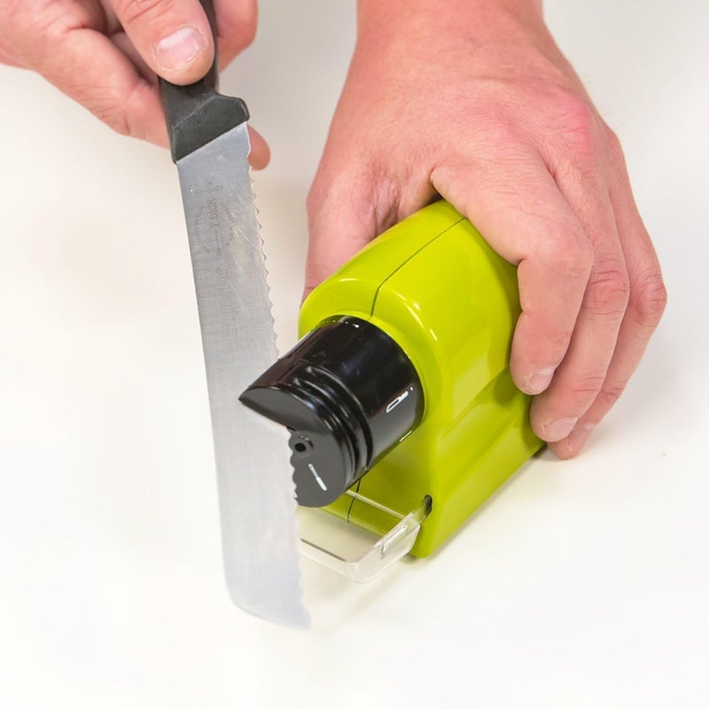 Swifty Sharp Multifunctional Knife Sharpener - Fast & Easy Tool for Knives, Scissors, and Blades - Image 2