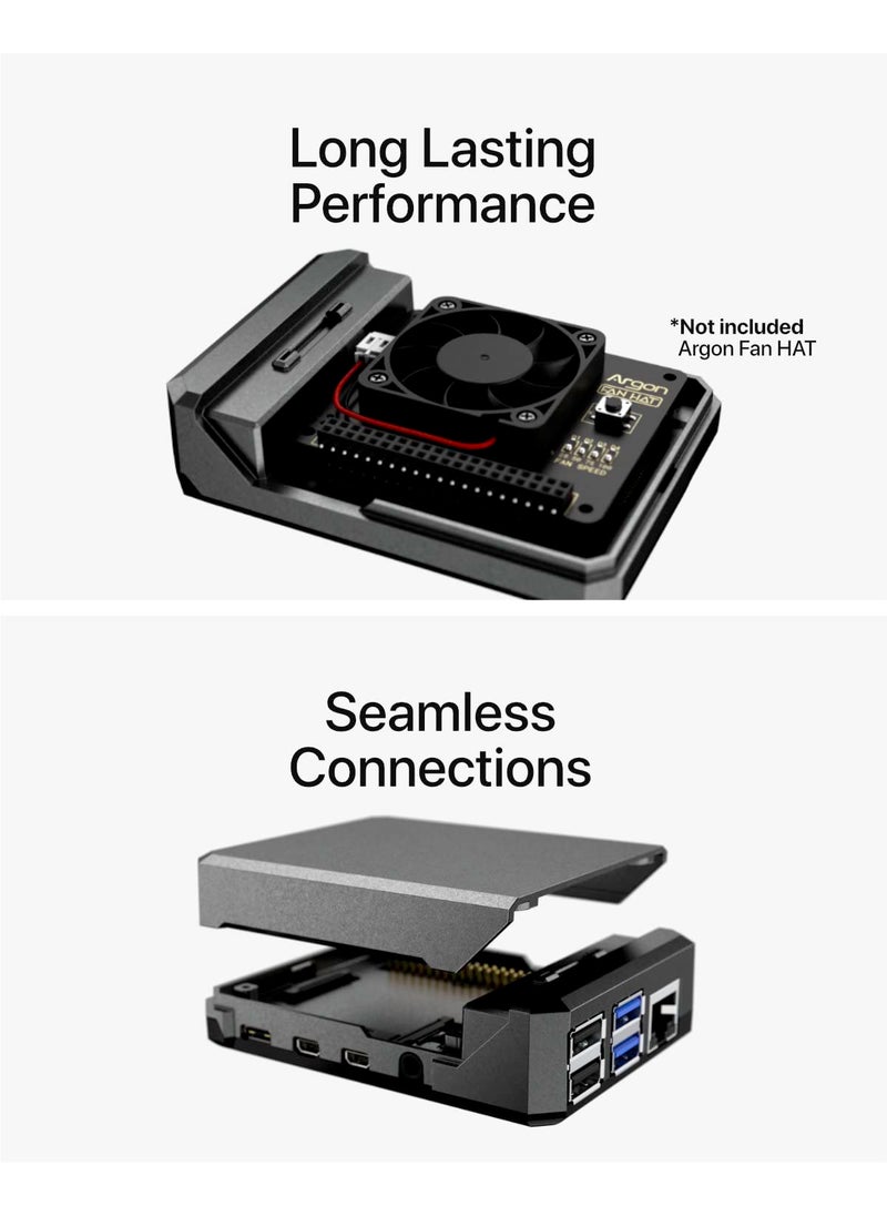 Argon Forty Argon NEO Raspberry Pi 4 Case | All Aluminum  - Image 4