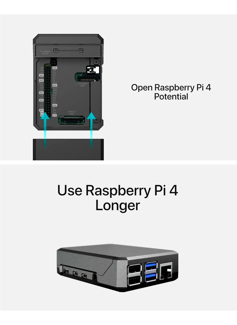 Argon Forty Argon NEO Raspberry Pi 4 Case | All Aluminum  - Image 5