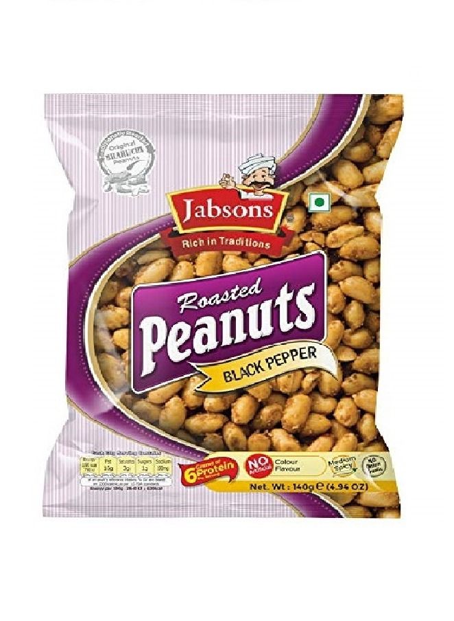 Roasted Peanut Black Pepper, 140g