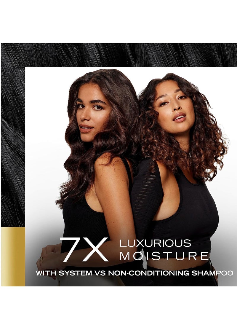 TRESemmé TRESemme Shampoo & Conditioner, Sulfate-Free, Travel Size - Moisture Rich Hair Treatment for Dry, Damaged Hair, Mini Shampoo & Conditioner for Hair Repair, Scented, 3 Oz Ea (2 Piece Set)  - Image 3