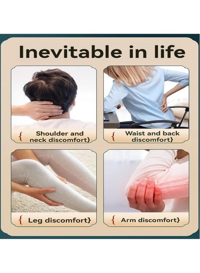 مطرقة تدليك، مطرقة تدليك يدوية، قطعتان من جهاز التدليك المحمول الممتد، مناسب لتدليك الظهر، تدليك الذراع، وغيرها. - Image 4