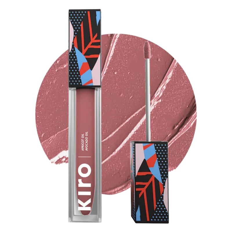 Kiro NonStop Airy Matte Liquid Lipstick Nude Lily Blush Pink 5ml SuperPigmented LongLasting hydrating Waterproof SmudgeProof Lightweight Infused with Avocado Apricot Oil - Image 1