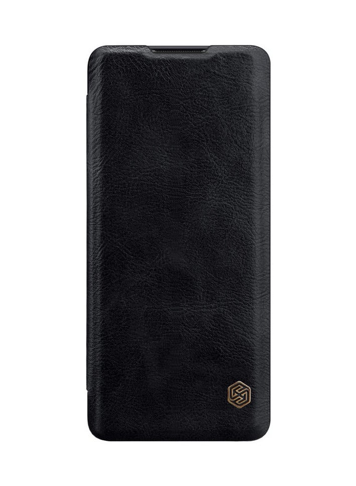 Nillkin Qin Series Leather case for Oneplus 8 - Black - Image 3
