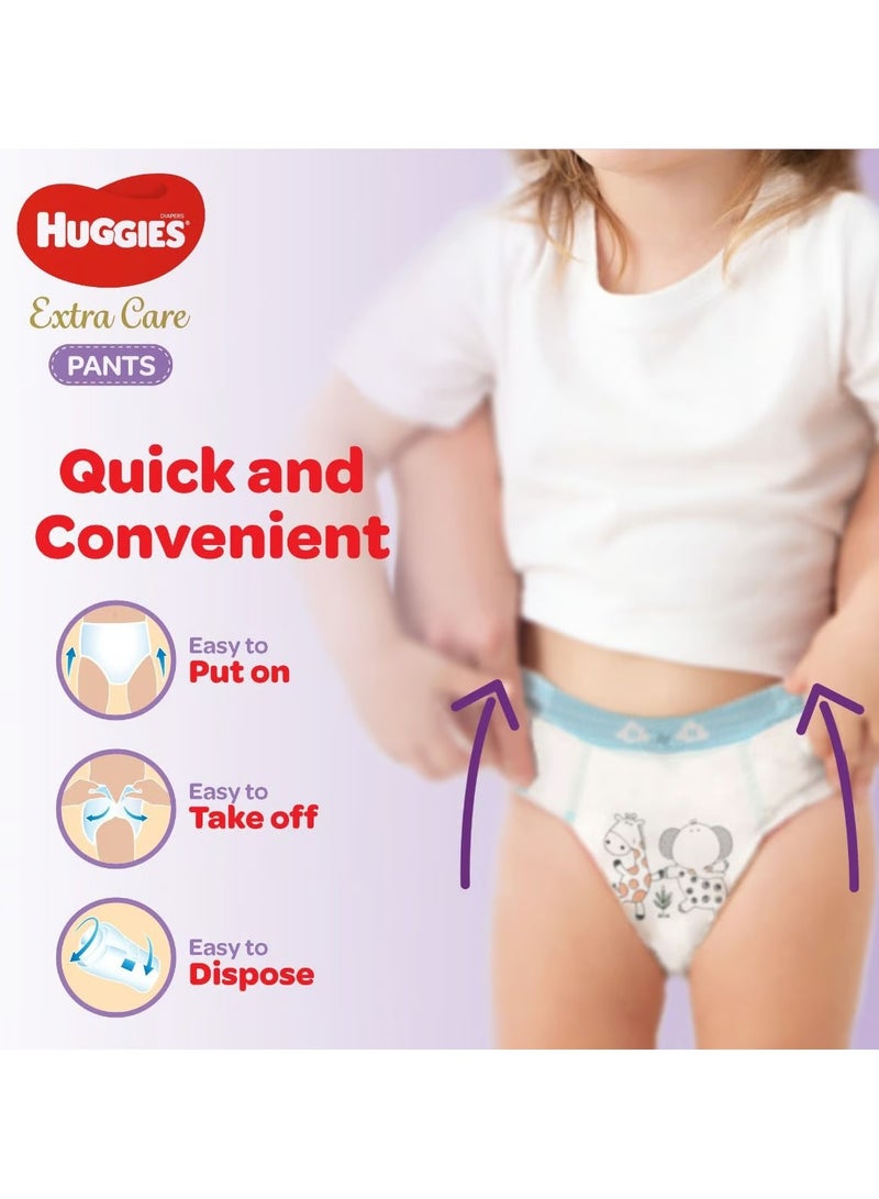 HUGGIES Extra Care Diapers 44 Diapers Size 5 - Image 2
