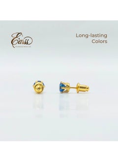 Sapphire Birth Stone September Gold Earring | Stainless Steel | 18K Gold Plated - pzsku/ZBEFABF45DCEBF5EE514CZ/45/_/1735217871/d1d9a426-5caa-43a6-87e7-d5cce280cec8