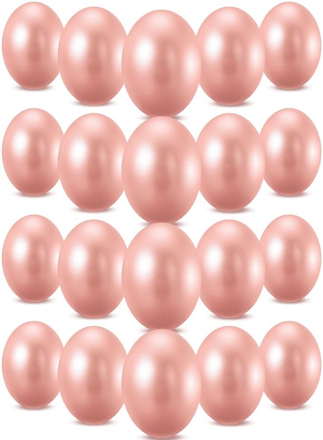 Sotiff 20 Pcs 9 Inch Pilates Ball Bulk Exercise Pilates Ball Mini Yoga Balls Therapy Core for Stability Barre Training Stretching Physical Posture Training Gym Workout with Inflation Tube (Champagne) - Image 1