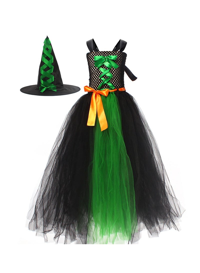 Two-Piece WitchDress Bat Sleeve Witch Dress Cosplay Girl Dress - Image 1