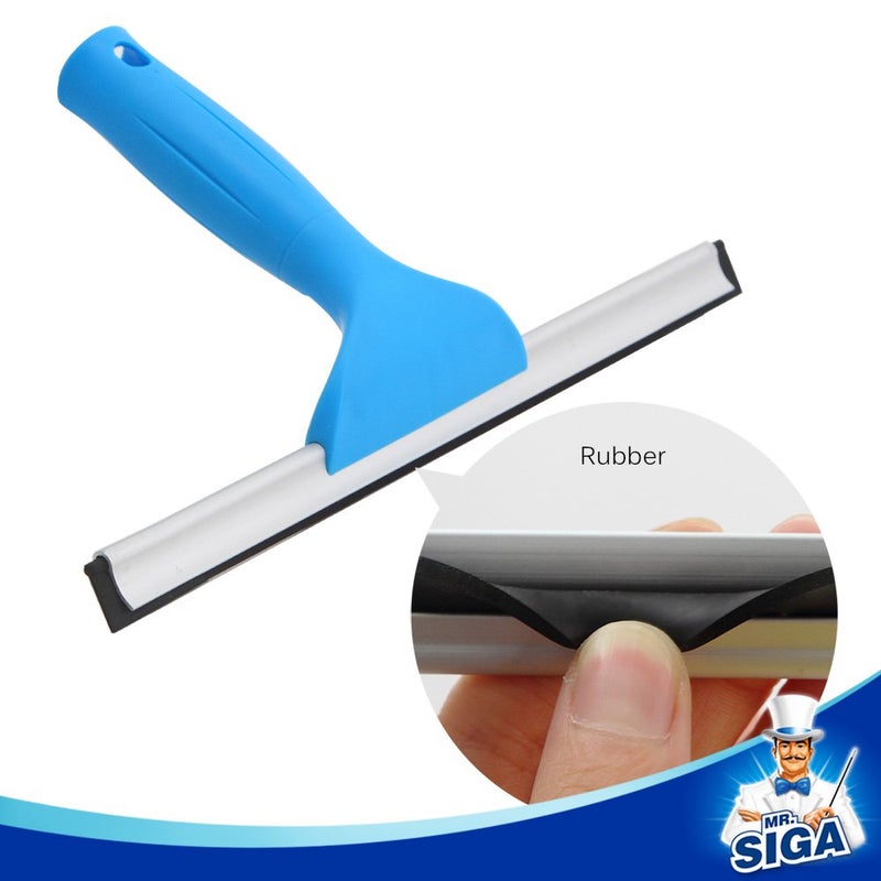 Mr Siga MR.SIGA Professional Window Cleaning Combo - Squeegee & Microfiber Window Scrubber, 10" - Image 4