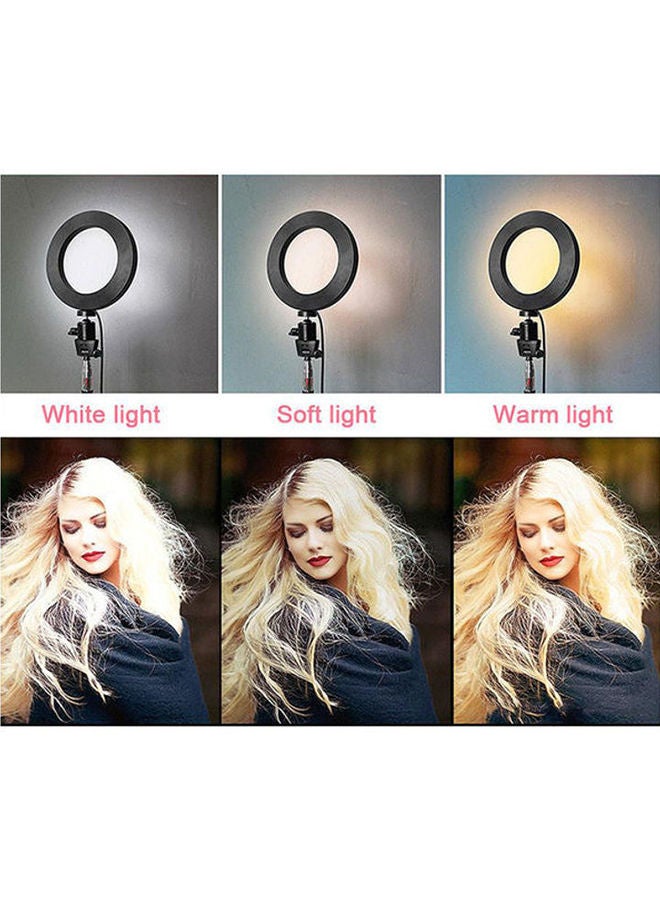 NIBEMINENT LED Ring Light 10inch White - Image 5